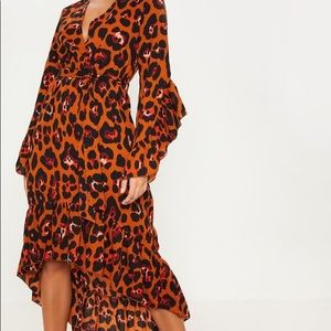 Cheetah Print Maxi Dress
